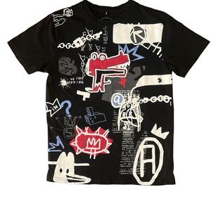 Kids south pole “basquiat” style art